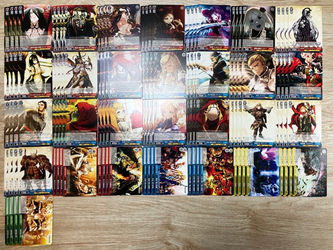 ヴァイス　オーバーロード　原作　プレミアムブースター　N全61種各4コンセット