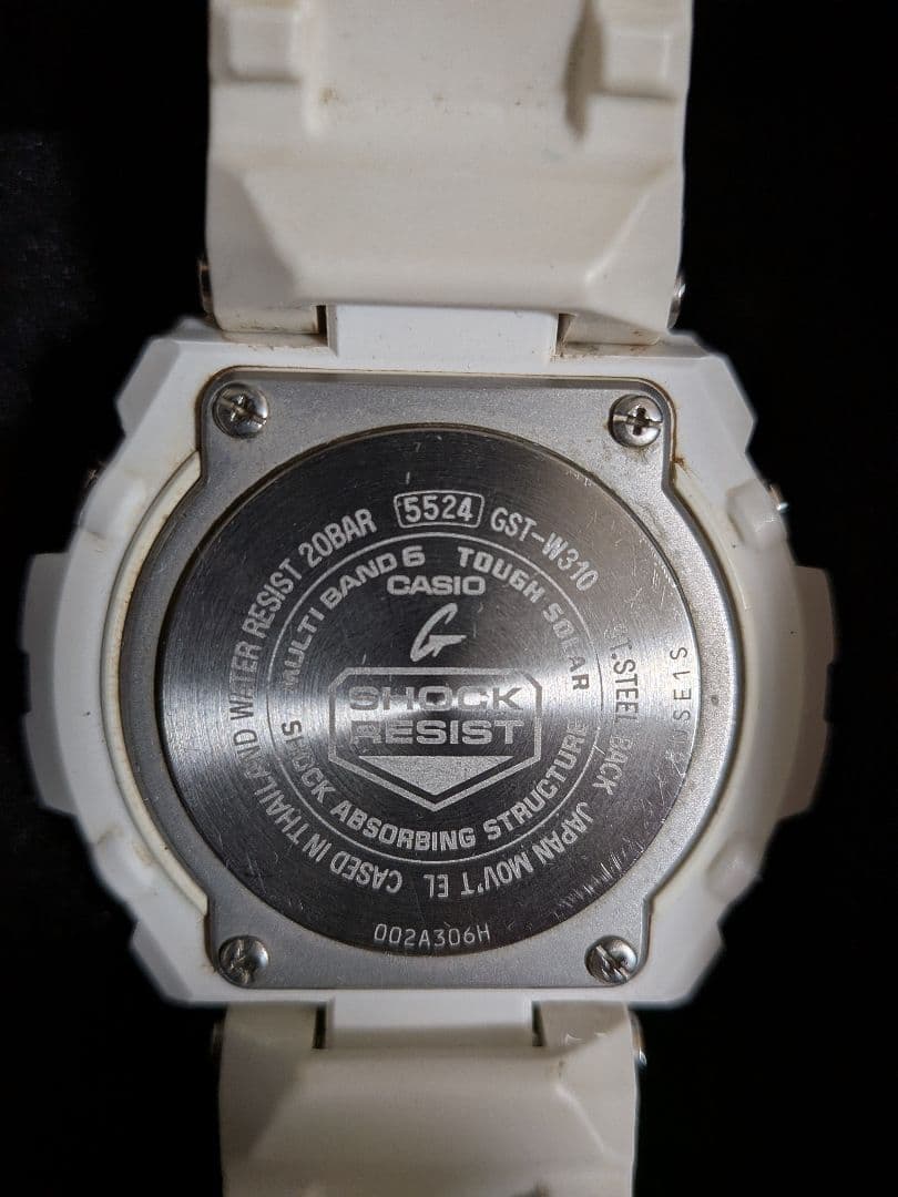 [CASIO G-SHOCK] GST-W310-7AJF ソーラー充電