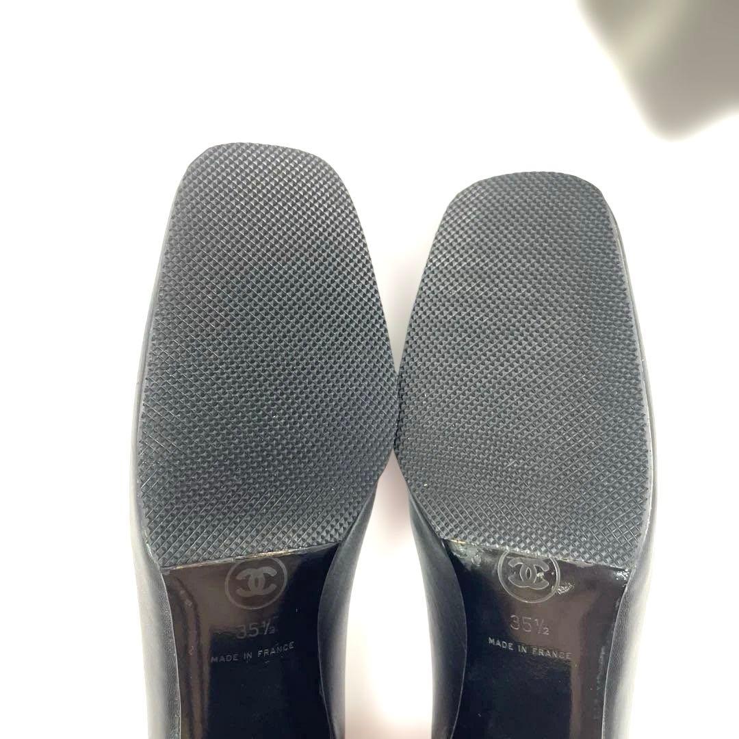 CHANEL シャネル ココマーク Vintage ローファー ヒール　パンプス