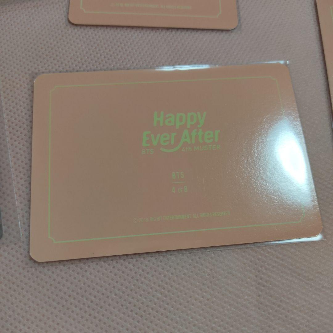 ジン ジョングク ユニット 4期 ハピエバ 韓国 ミニフォト コンプ BTS