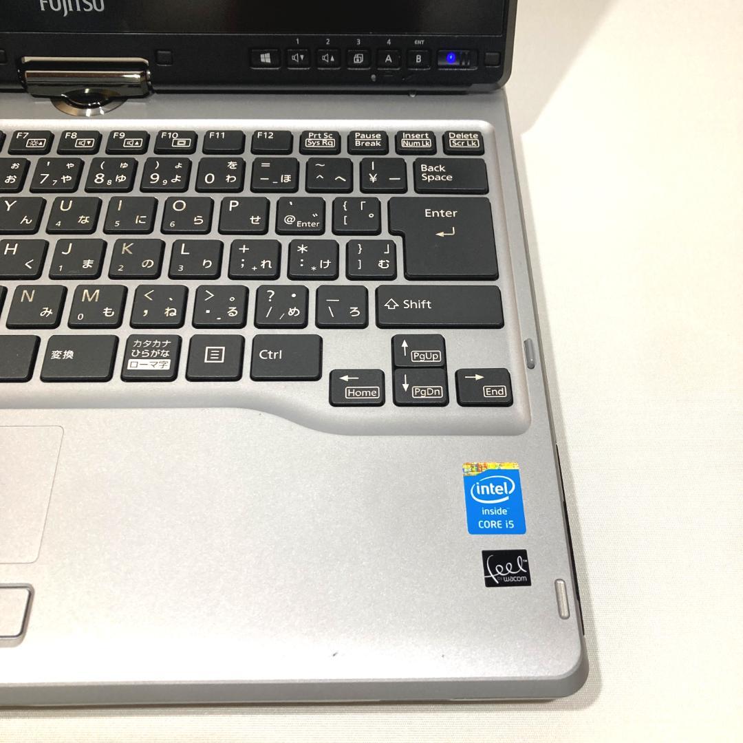 初心者✨カメラ・タッチパネル✨シルバー✨すぐ使えるノートパソコン◇D276-3