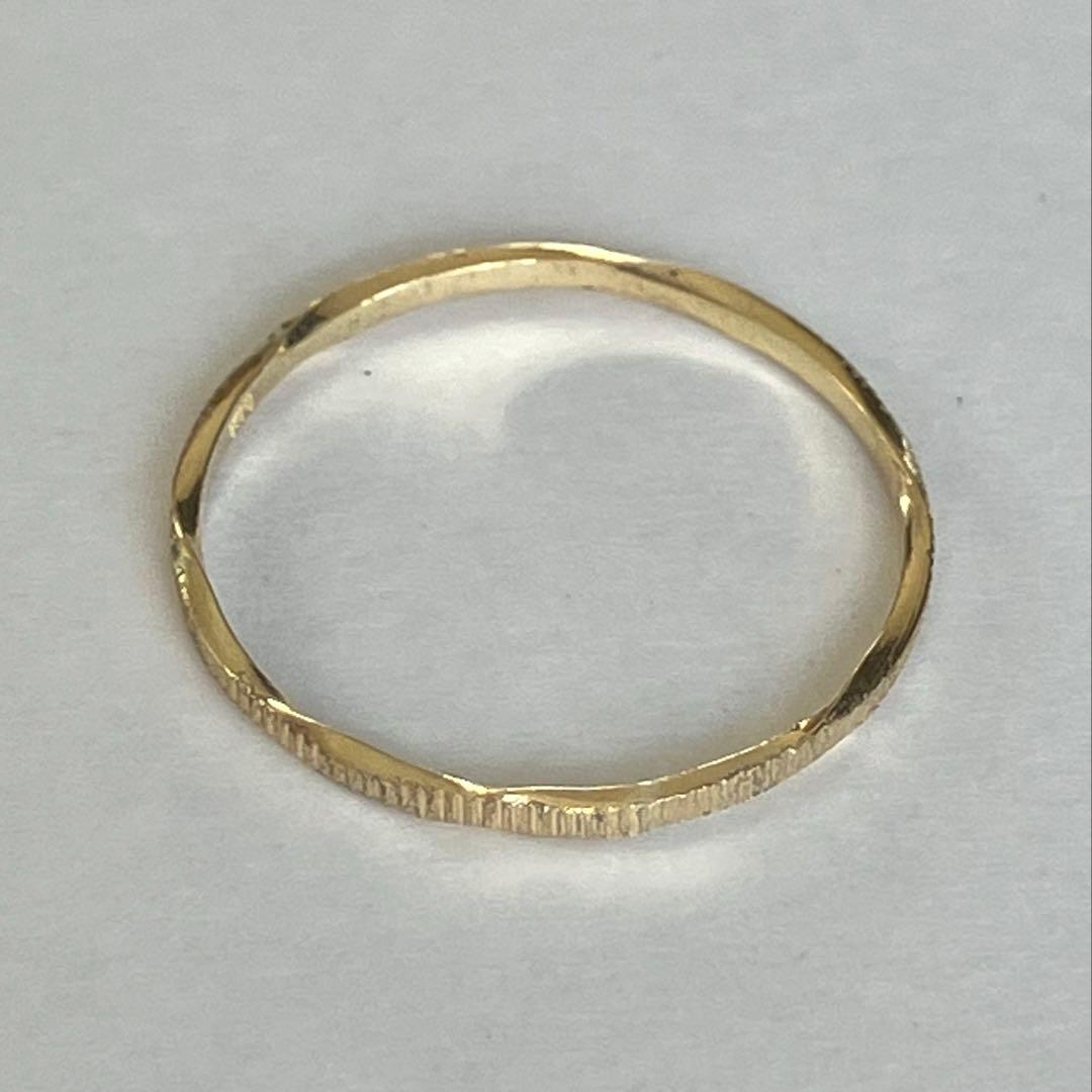 K18 18金　11号　リング　39