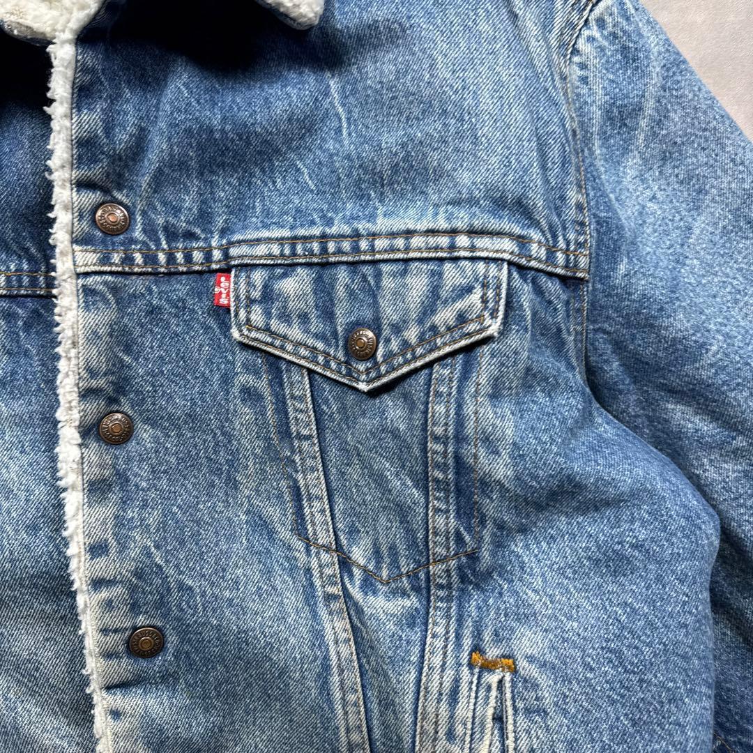 90sUSA製Levi’s71608シェルパ48Lボアトラッカー常田大希T21