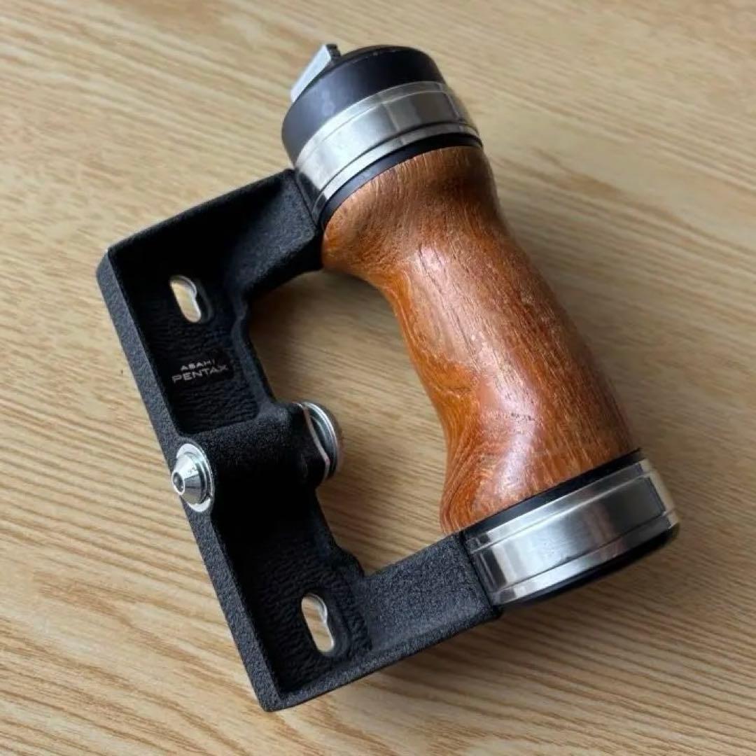 PENTAX67 木製グリップ