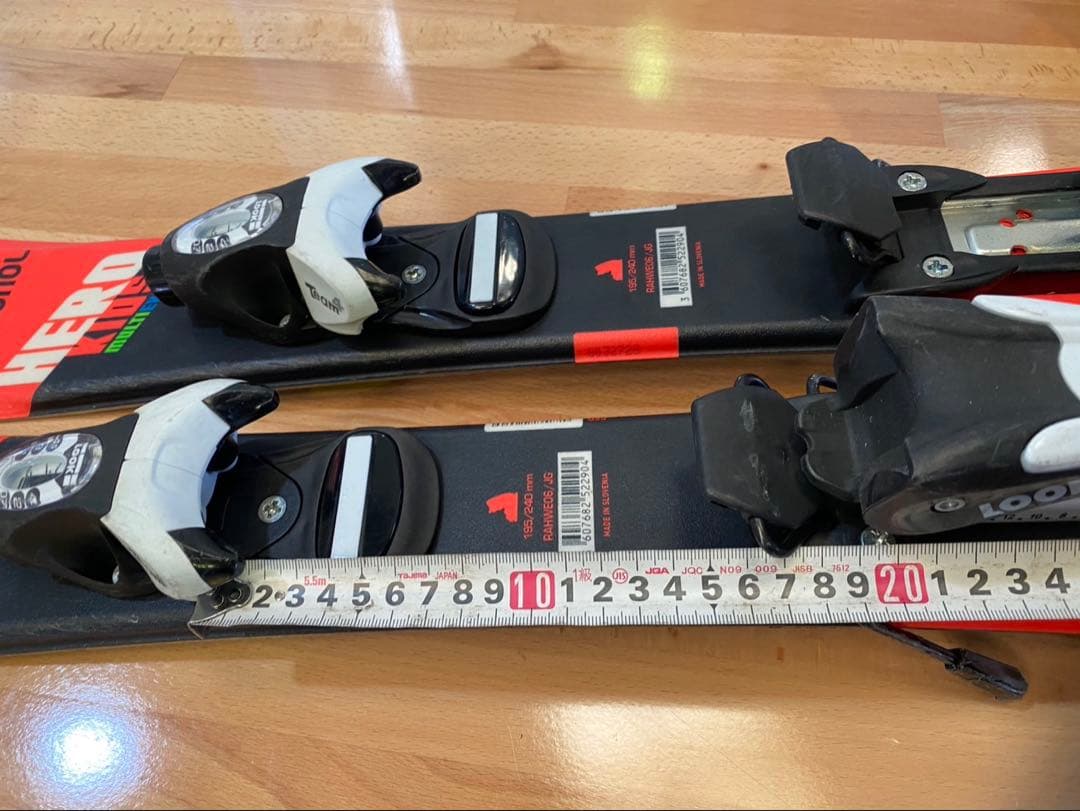 キッズ スキー Rossignol Hero KIDS 70cm ビンディング