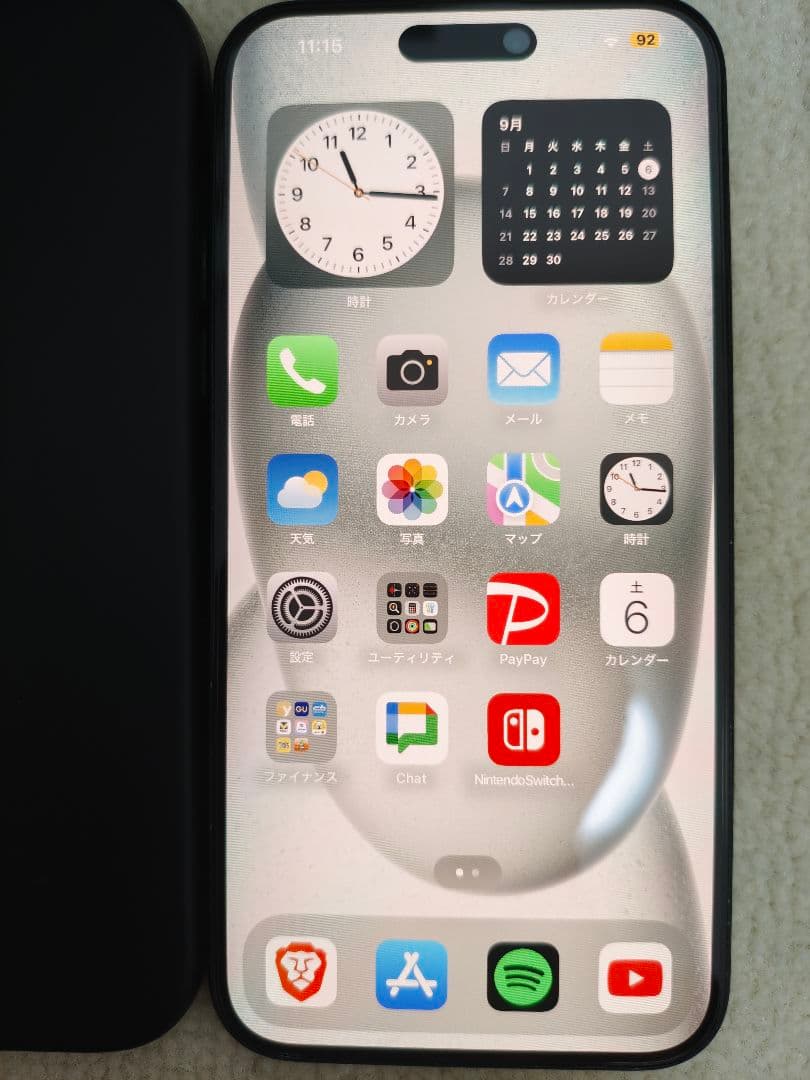 【大幅値下げ不可】 iPhone 15 Plus 128GB ブラック