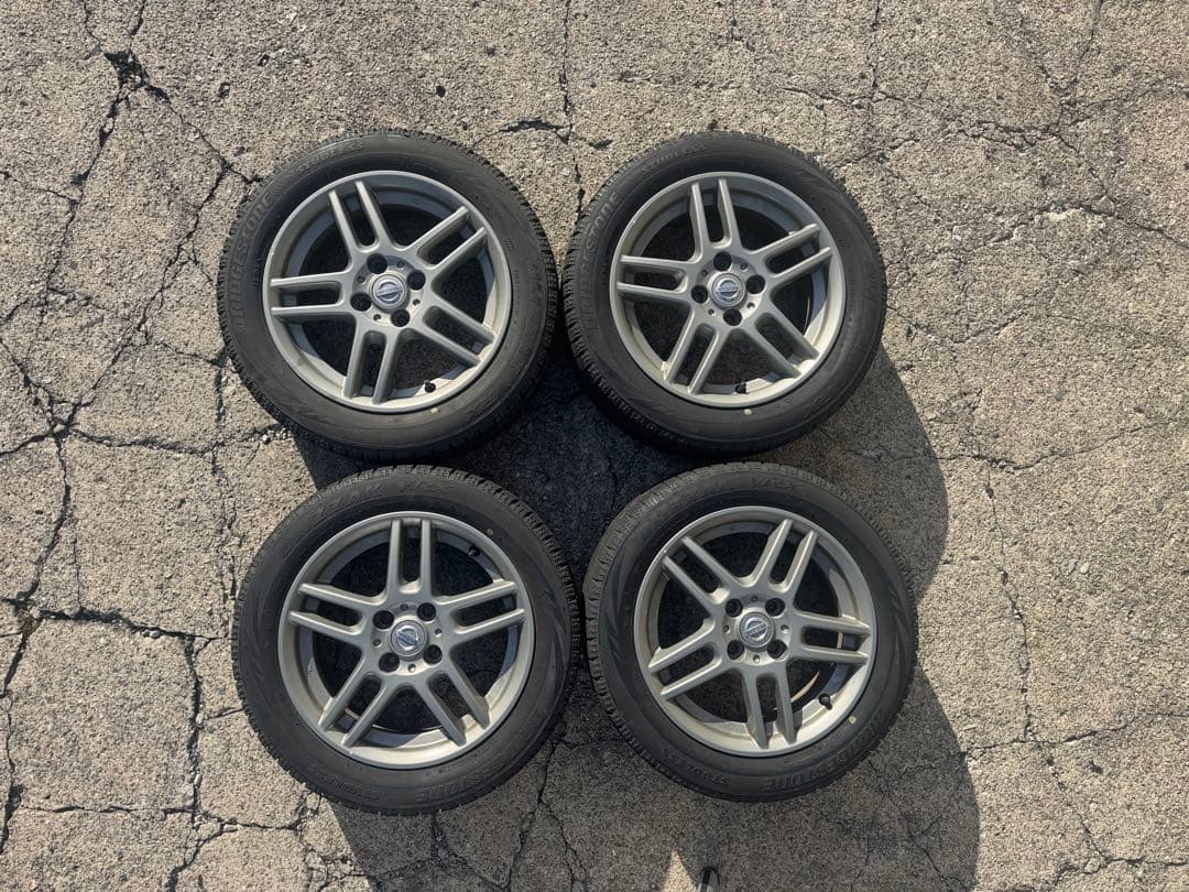 ブリヂストン スタッドレスタイヤ 15インチ ホイールセット