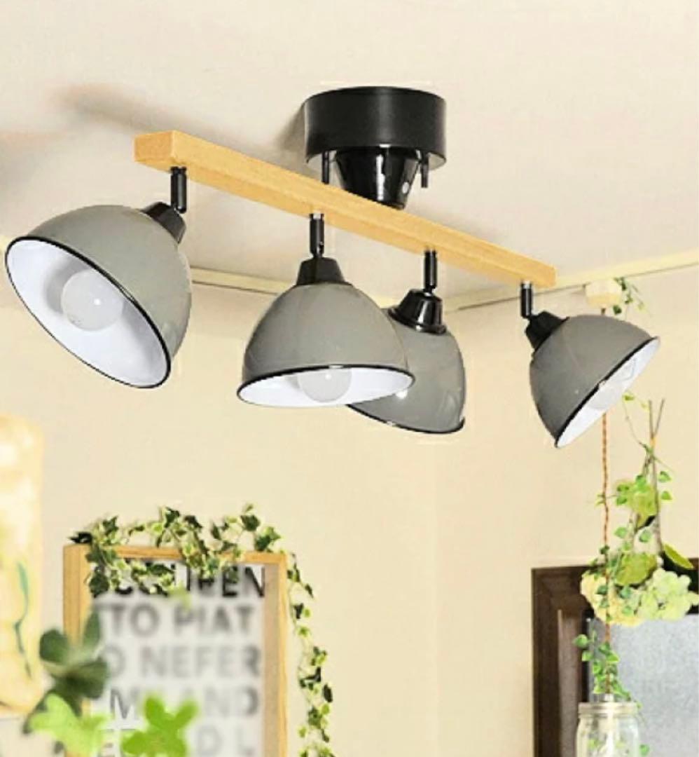 シーリングライト・天井照明 GENDER WOOD ROD 4 CEILING LAMP unico