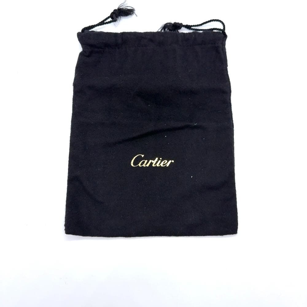 ◇カルティエ◇レザー/マストドゥカルティエ/マネークリップ/ブラック