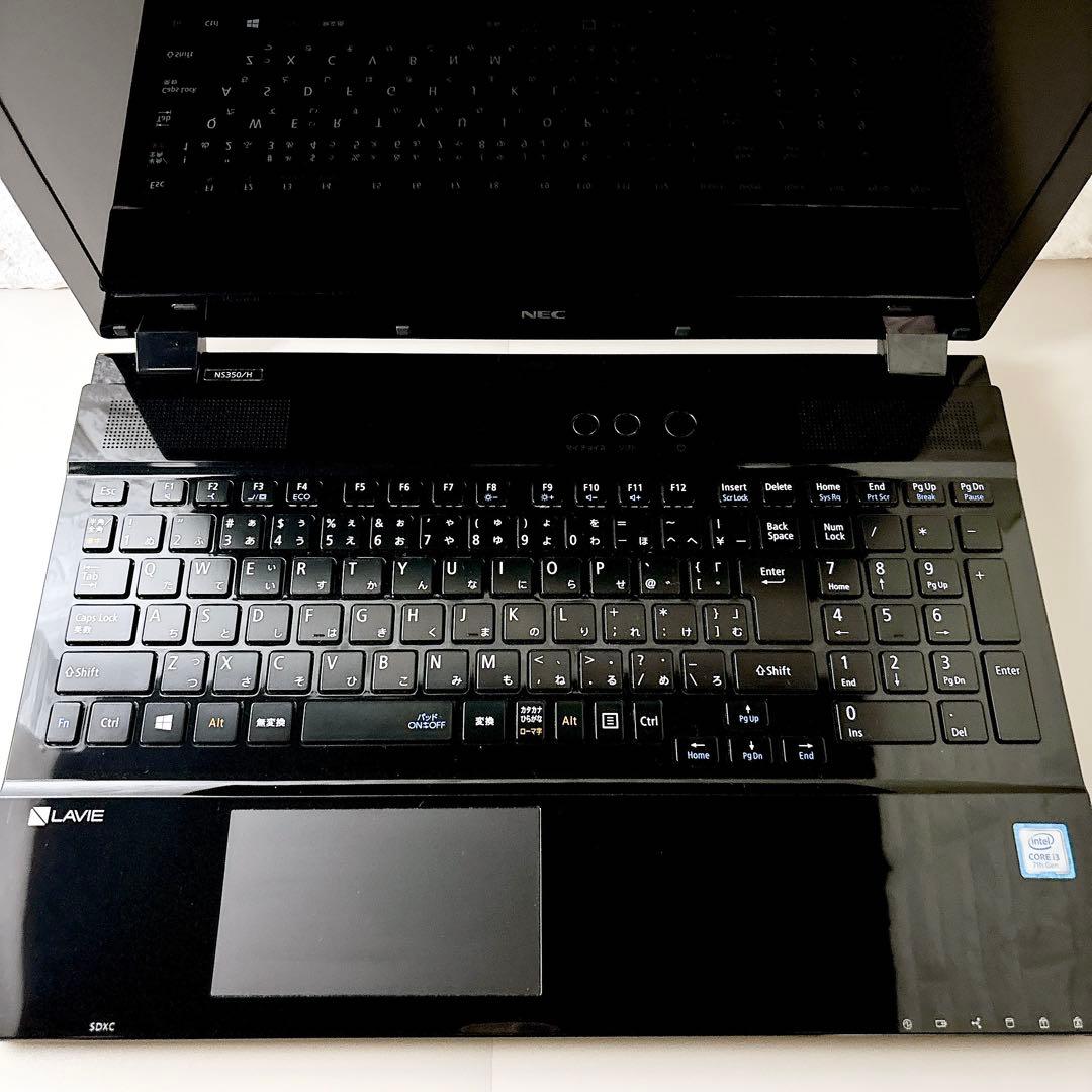 快適動作SSD✨メモリ8GB フルHD 第7世代 カメラ ノートパソコン NEC