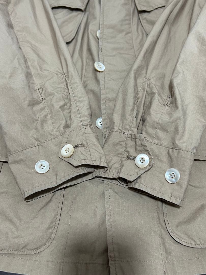 AURALEE ベージュ ミリタリージャケット　サイズ1
