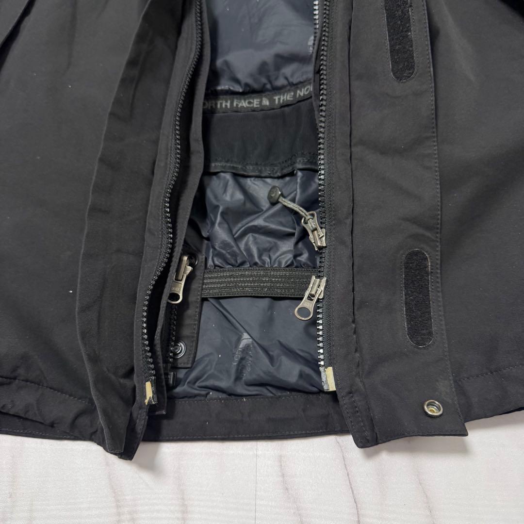 激レア✨赤サミット ノースフェイス ゴアテックス マウンテンパーカ ブラック L
