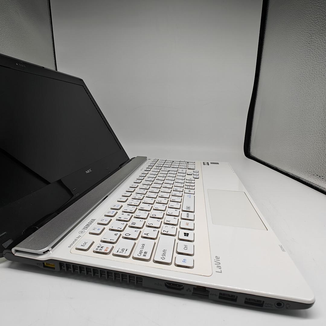 【LAVIE】NEC 爆速i7 SSD512GB 16GB ホワイト ノートPC
