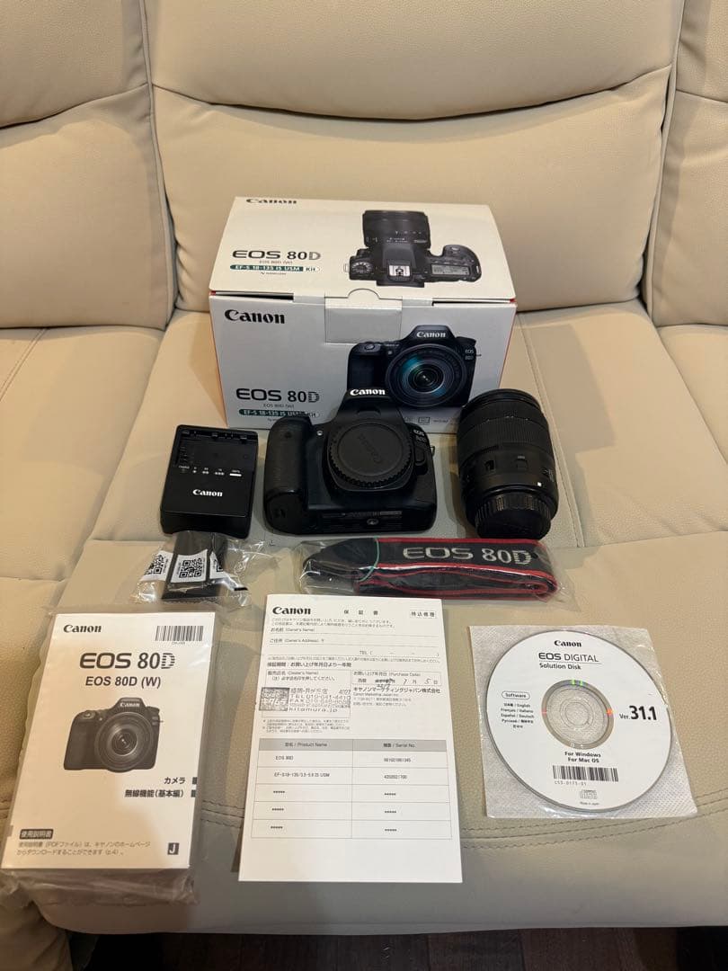 y*u様 【値下げ】Canon EOS 80D デジタル一眼レフ レンズセット本