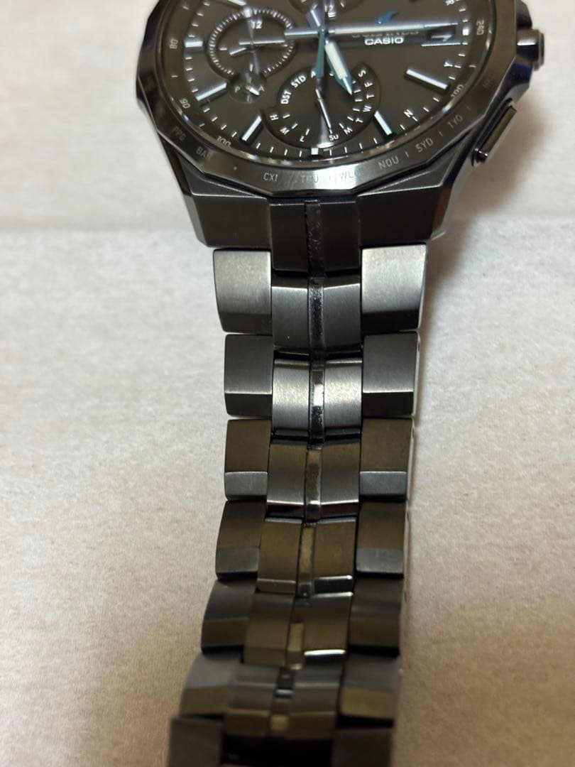 カシオ オシアナス　Manta OCW-S5000B-1AJF