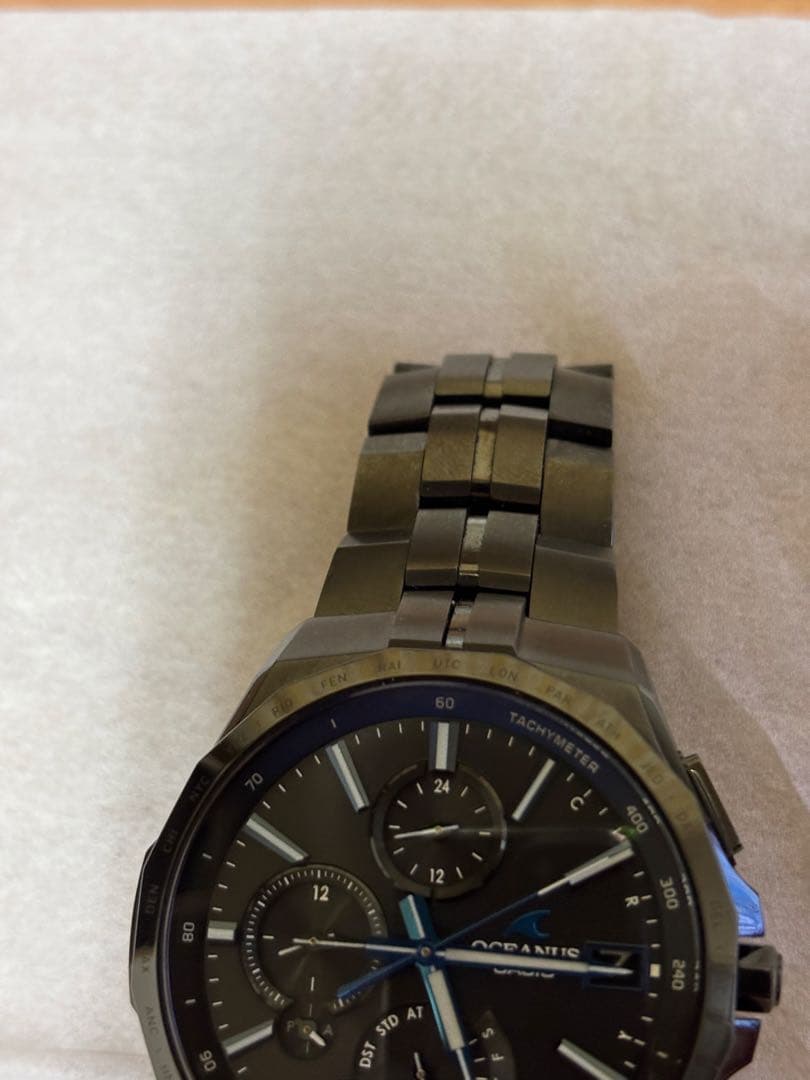 カシオ オシアナス　Manta OCW-S5000B-1AJF