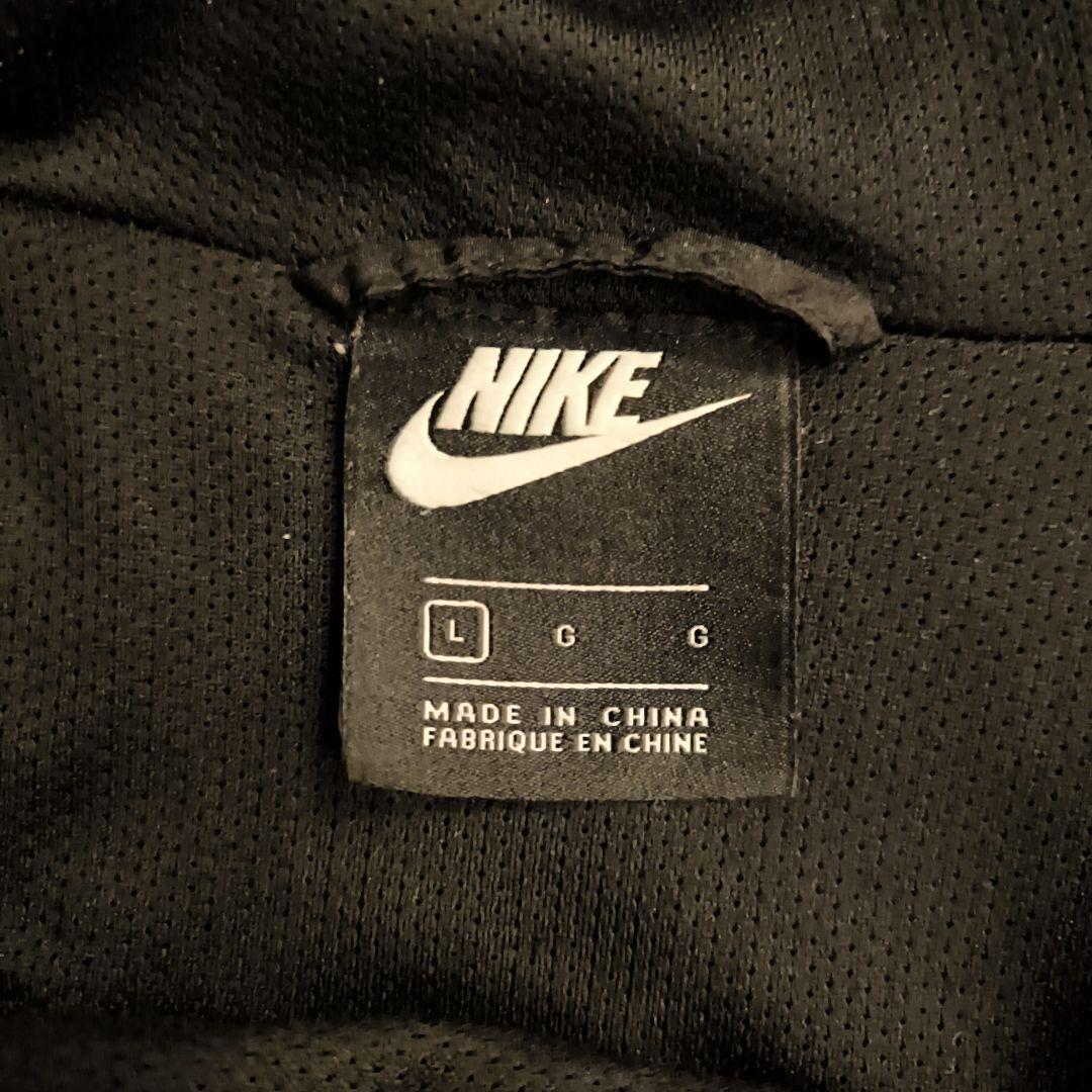 NIKE ウーヴン アノラックパーカー ハーフジップ Swoosh 刺繍ロゴ