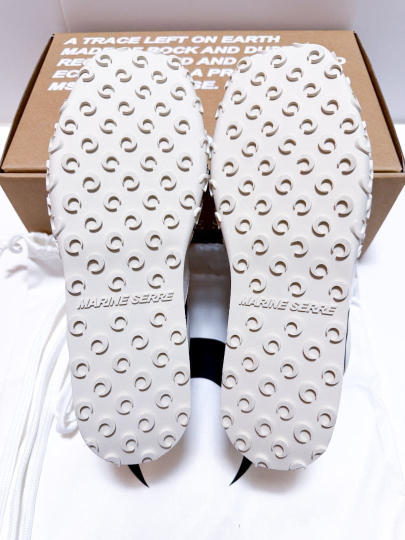 【新品未使用】 MARINE SERRE マリーンセル スニーカー 靴 43