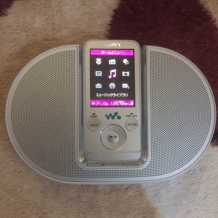 SONY ウォークマン nw-s636f ホワイト 4GB