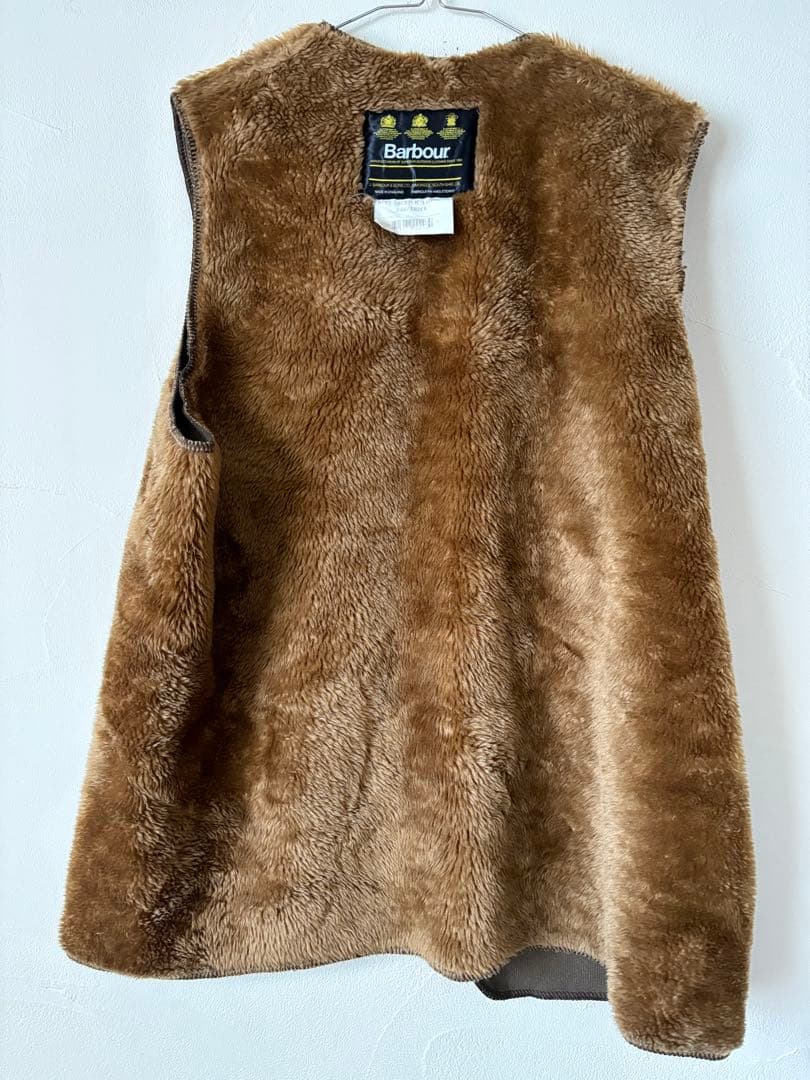 バブアー　Barbour ファーライナーベスト　古着