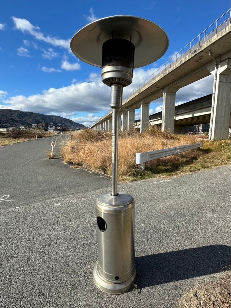 屋外用 パティオヒーター ガスヒーター ステンレス製