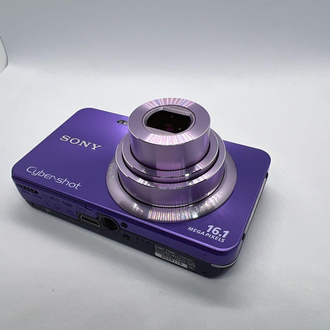 SONY Cyber-Shot DSC-W570 バイオレット パープル