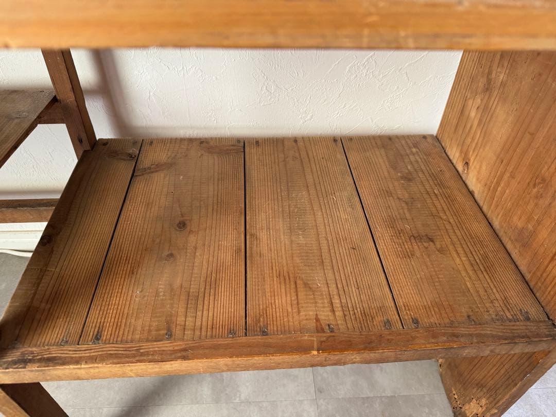 ヴィンテージ　サイドボード　ウッドシェルフ