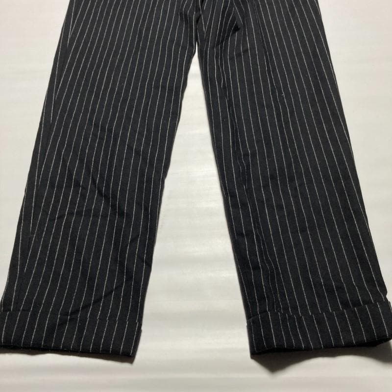 ラルフローレン★パンツスーツ セットアップ ストライプ ジャケット 黒 9