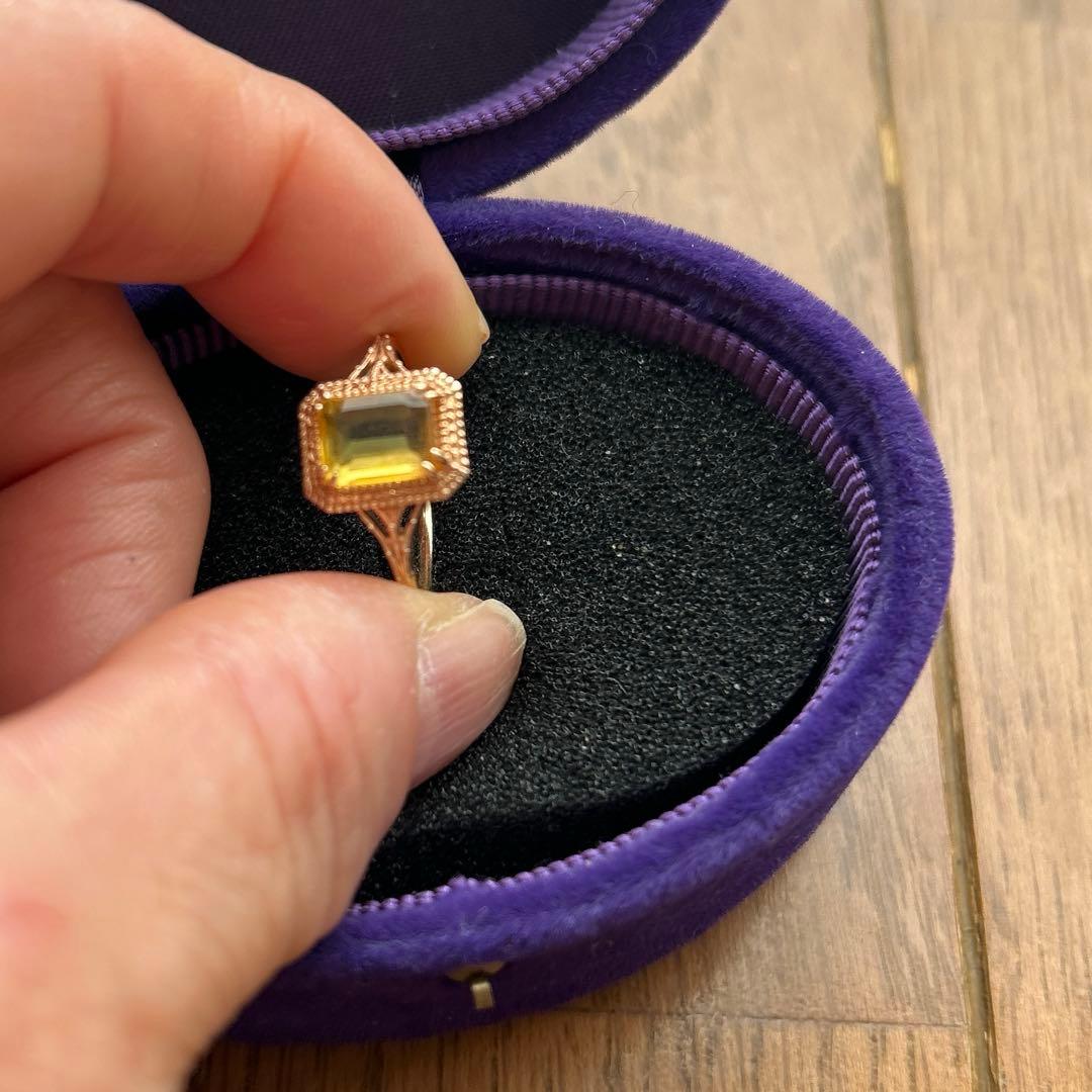 お値下げしました！アガット青山限定リング11号