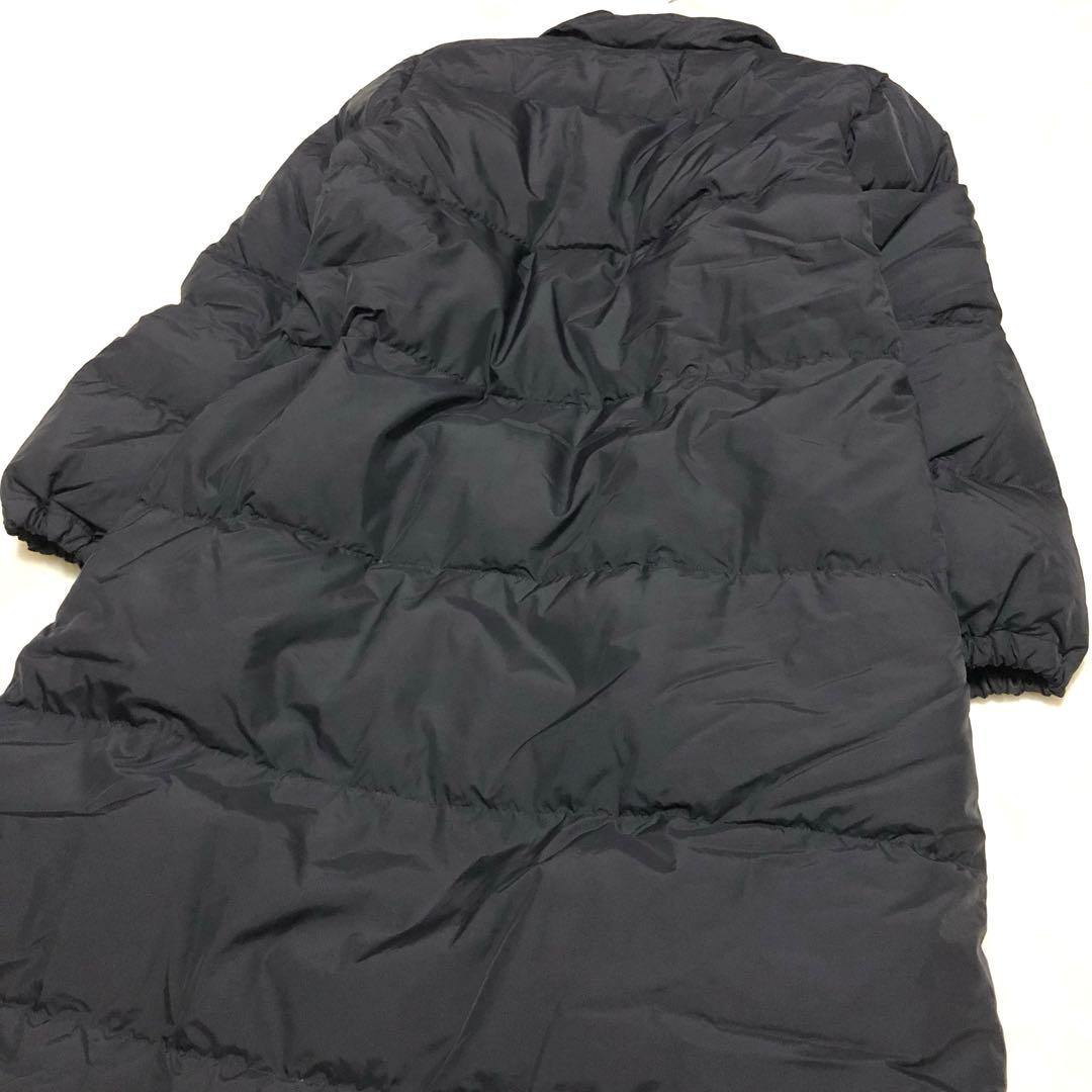 極美品　マックスマーラ　ダウンコート　マキシ丈　ハイロング✨　黒　40