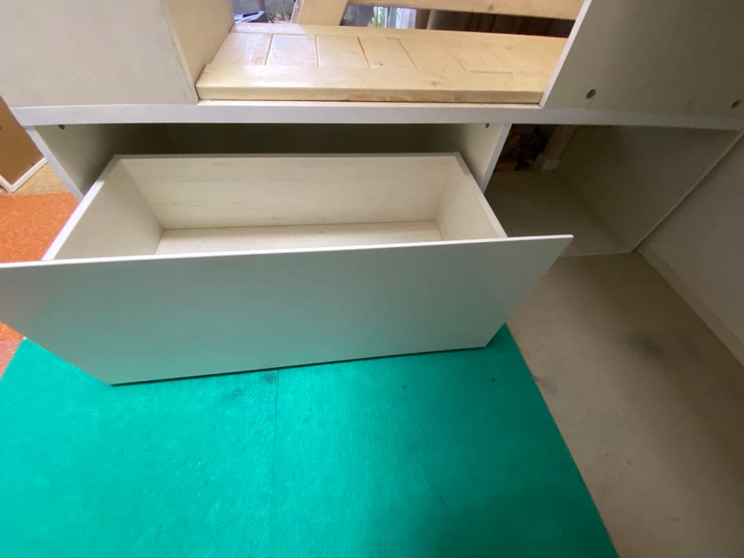 ロフトタイプ システムベッド Compass(コンパス) ホワイト