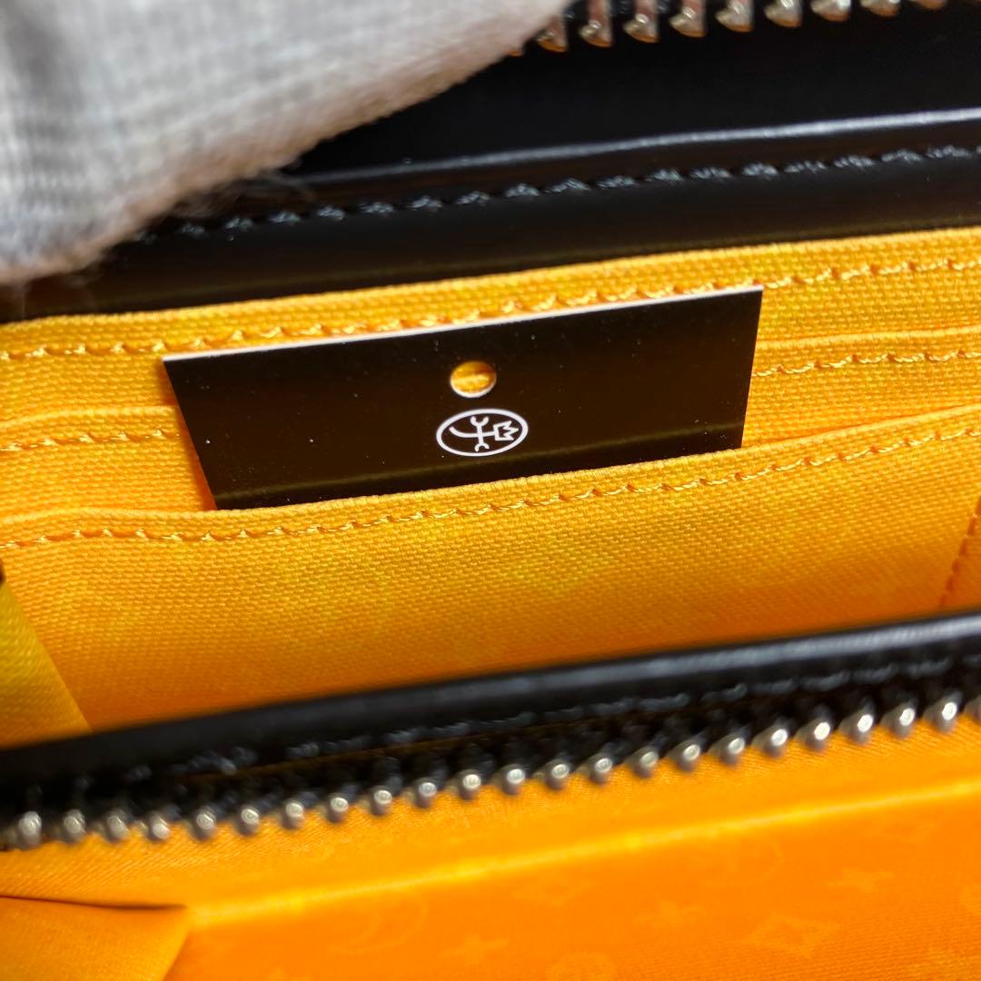 【未使用】 カステルバジャック ラウンドジップ ロングウォレット デカロゴ