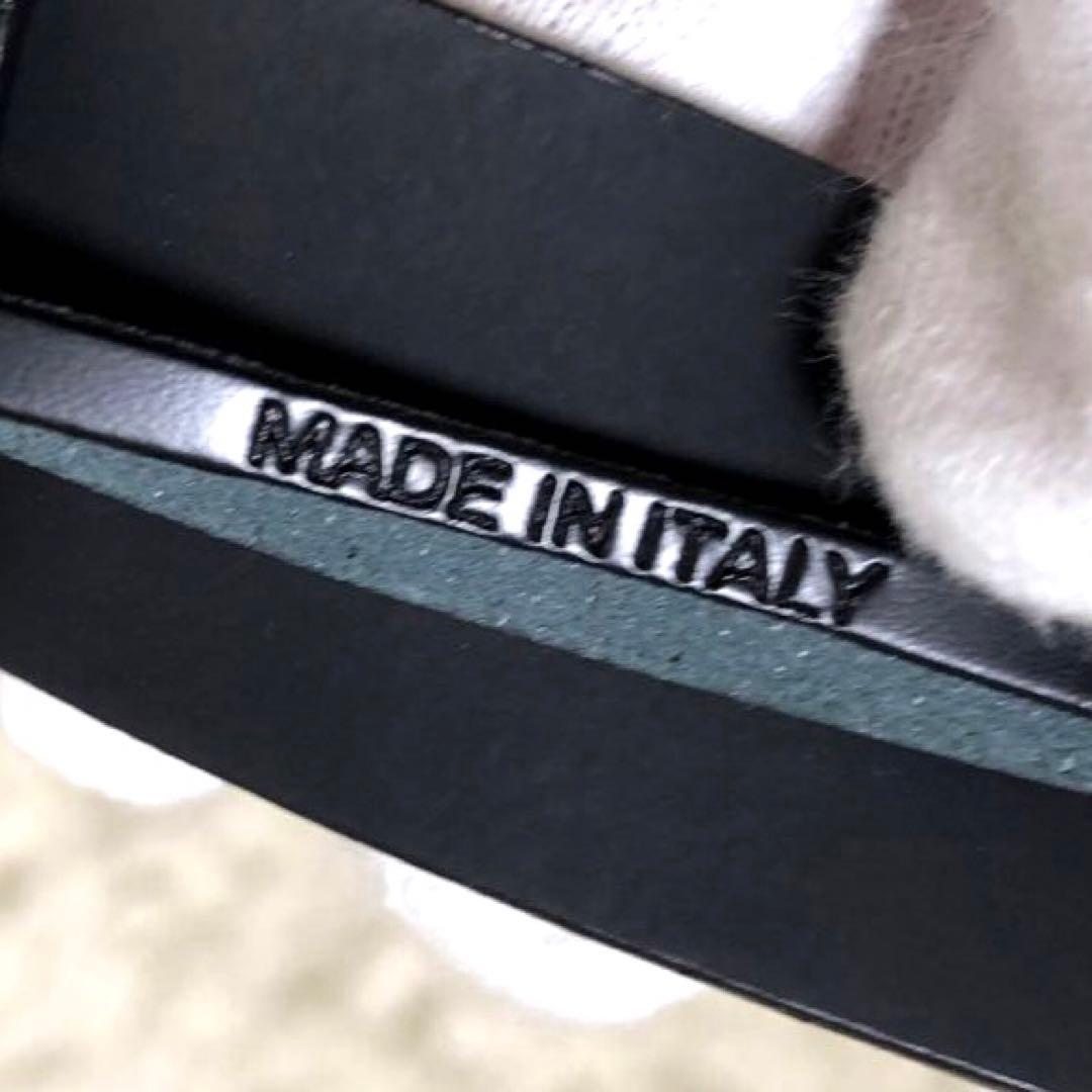 未使用✨ダンヒル　レザーベルト　ロゴ　ブラック