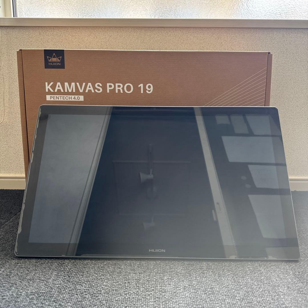 KAMVAS PRO 19 付属品完備　スタンドST100A付　左手デバイス付