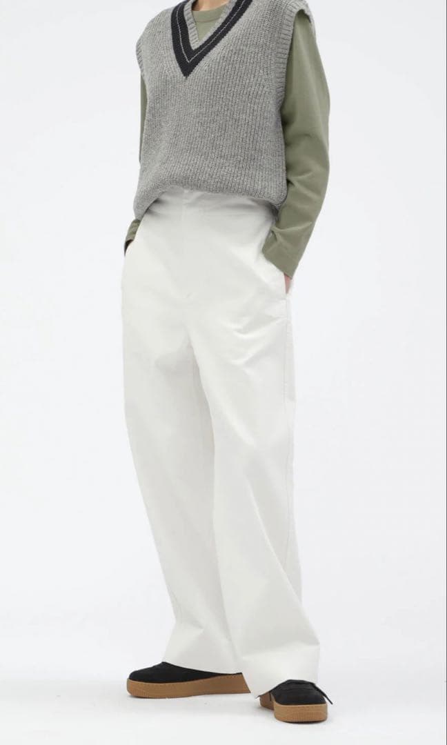 パンツ 2024AW_MHL. JAPANESE DENSE COTTON