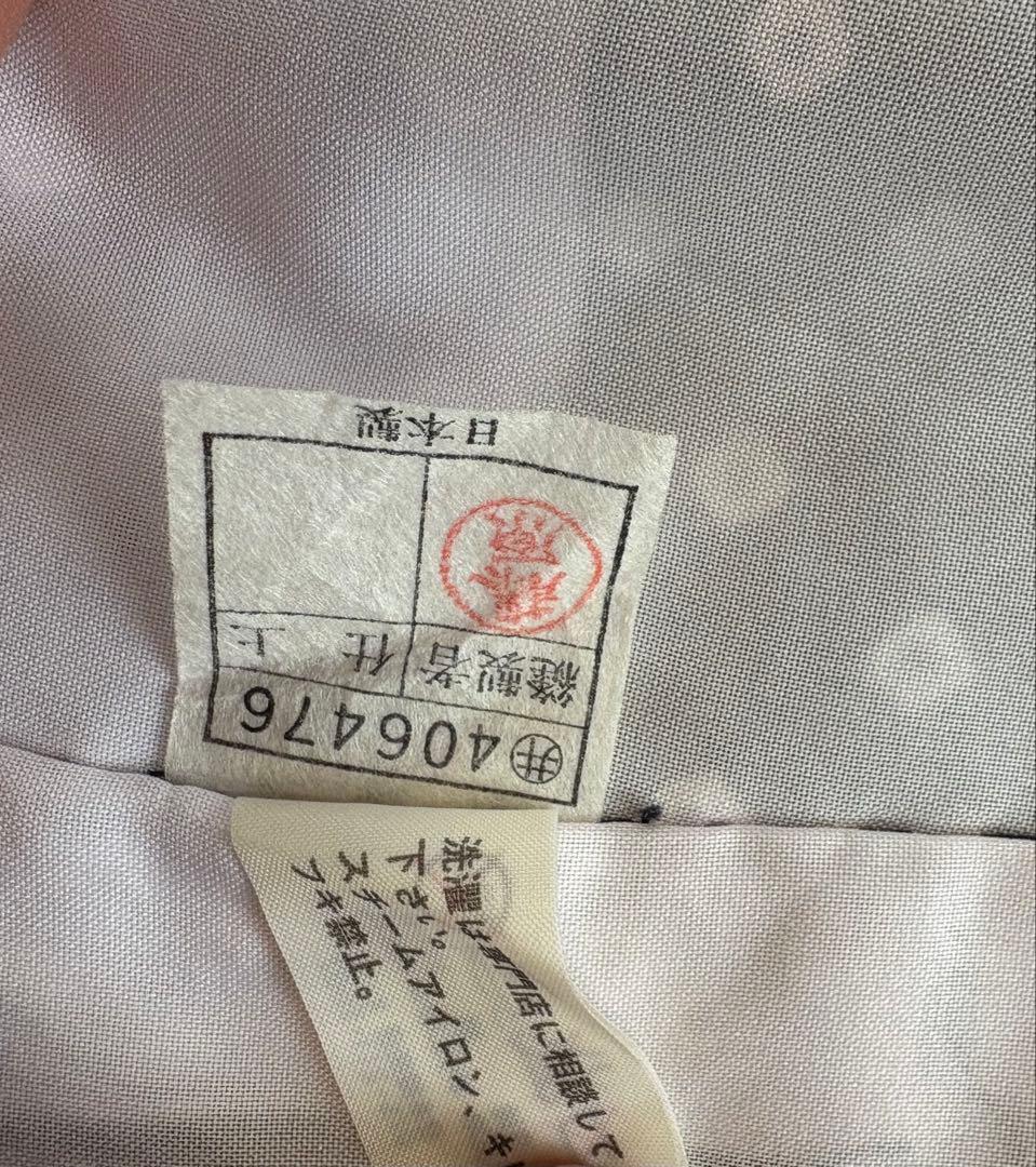 七五三　7歳　四つ身　着物　正絹　総絞り