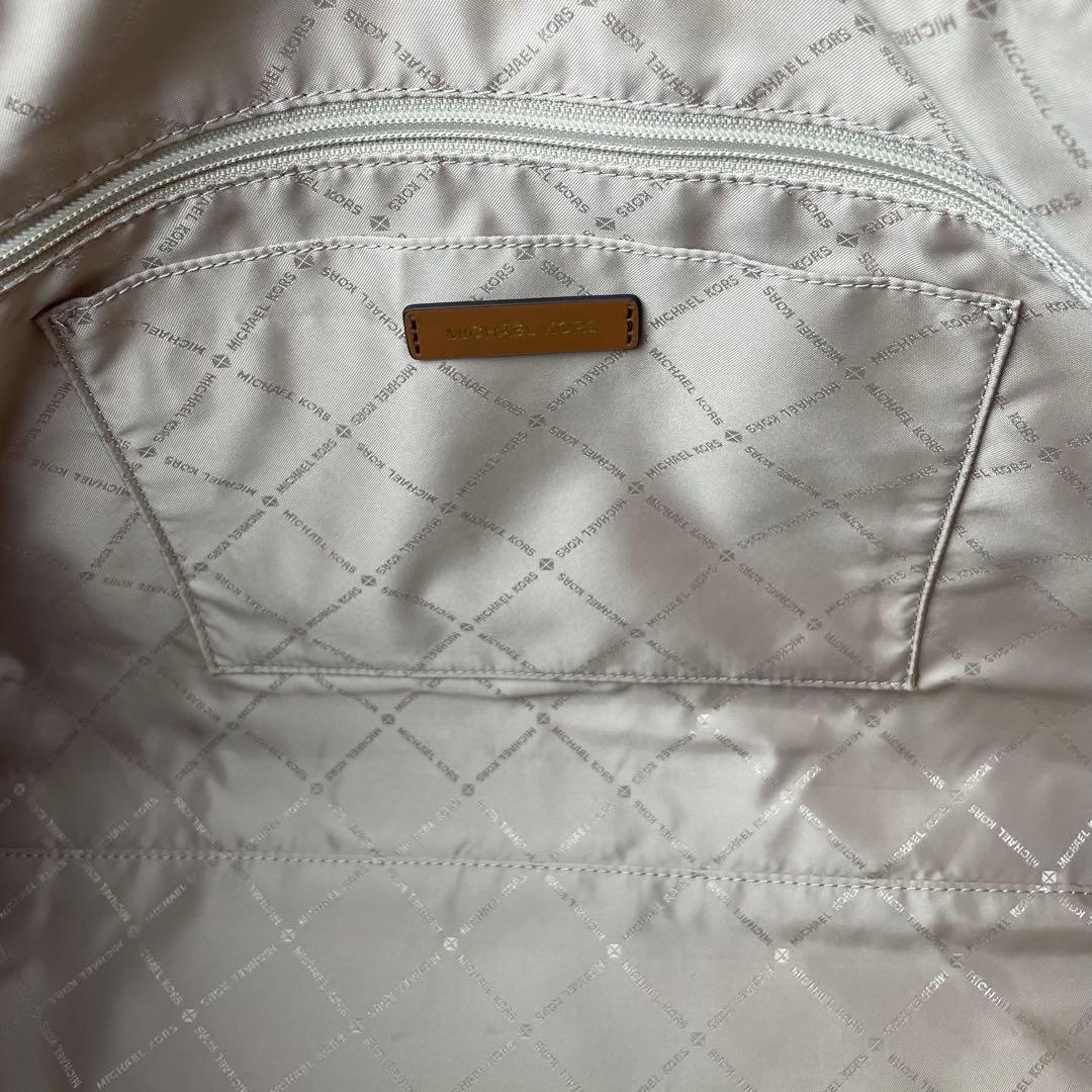 美品 マイケルコース ボストンバッグ トラベル シグネチャー XL ダッフル