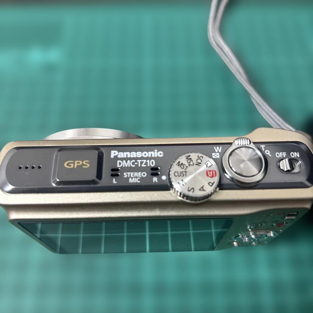 Panasonic DMC-TZ10 ゴールド　デジカメ