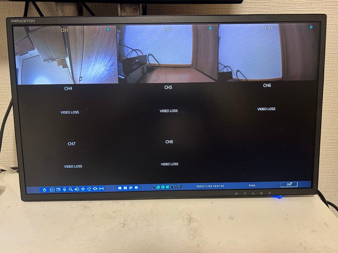 【高画質】フルHD防犯カメラ一式セット(レコーダー カメラ3台 電源ユニット)