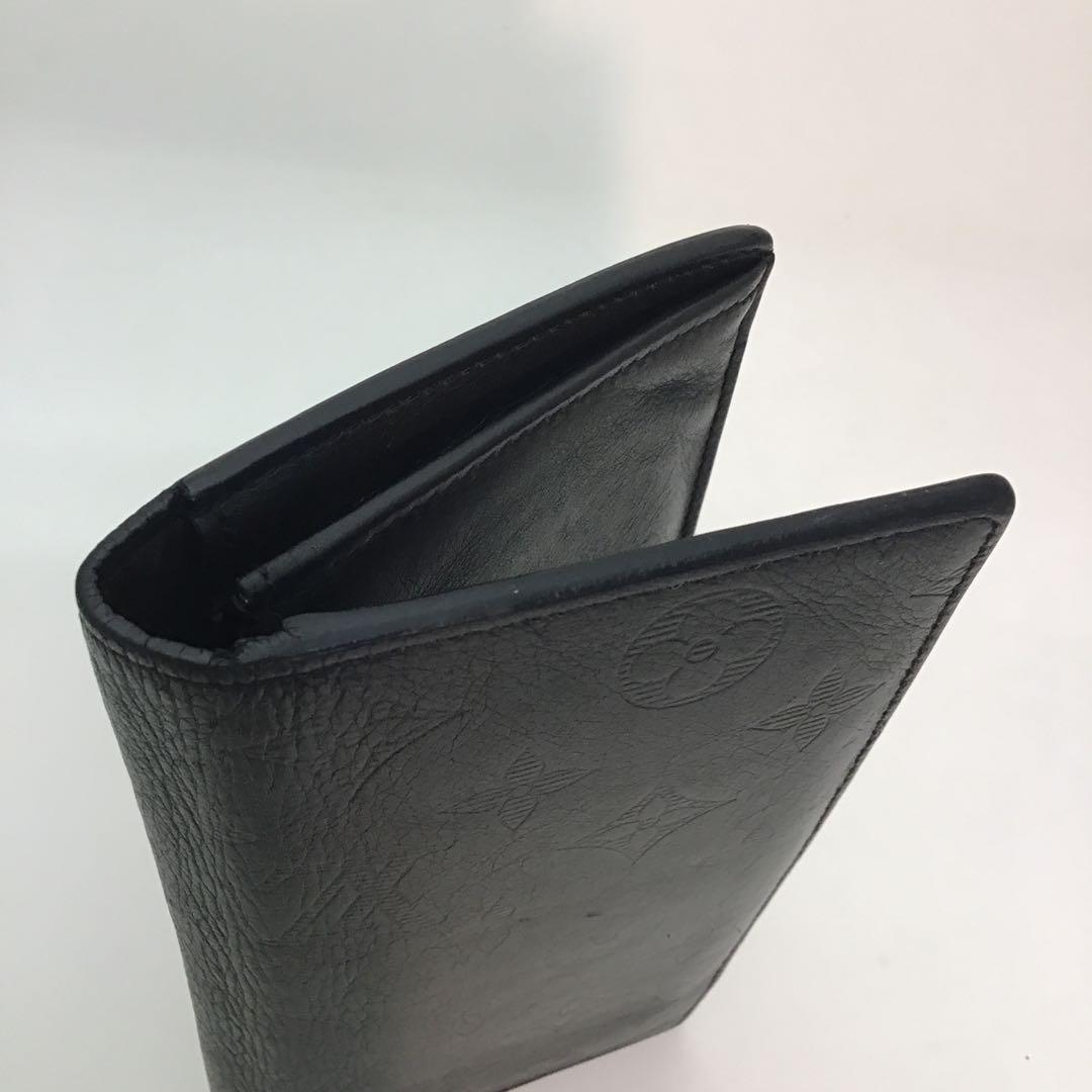‼️最終値下げ‼️❣️ルイヴィトン❣️Vuitton ブラックレザー長財布　M62900