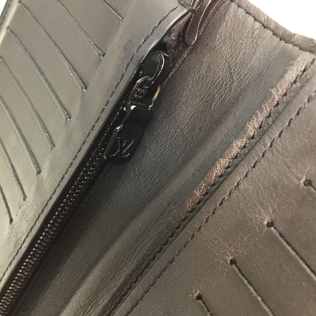 ‼️最終値下げ‼️❣️ルイヴィトン❣️Vuitton ブラックレザー長財布　M62900