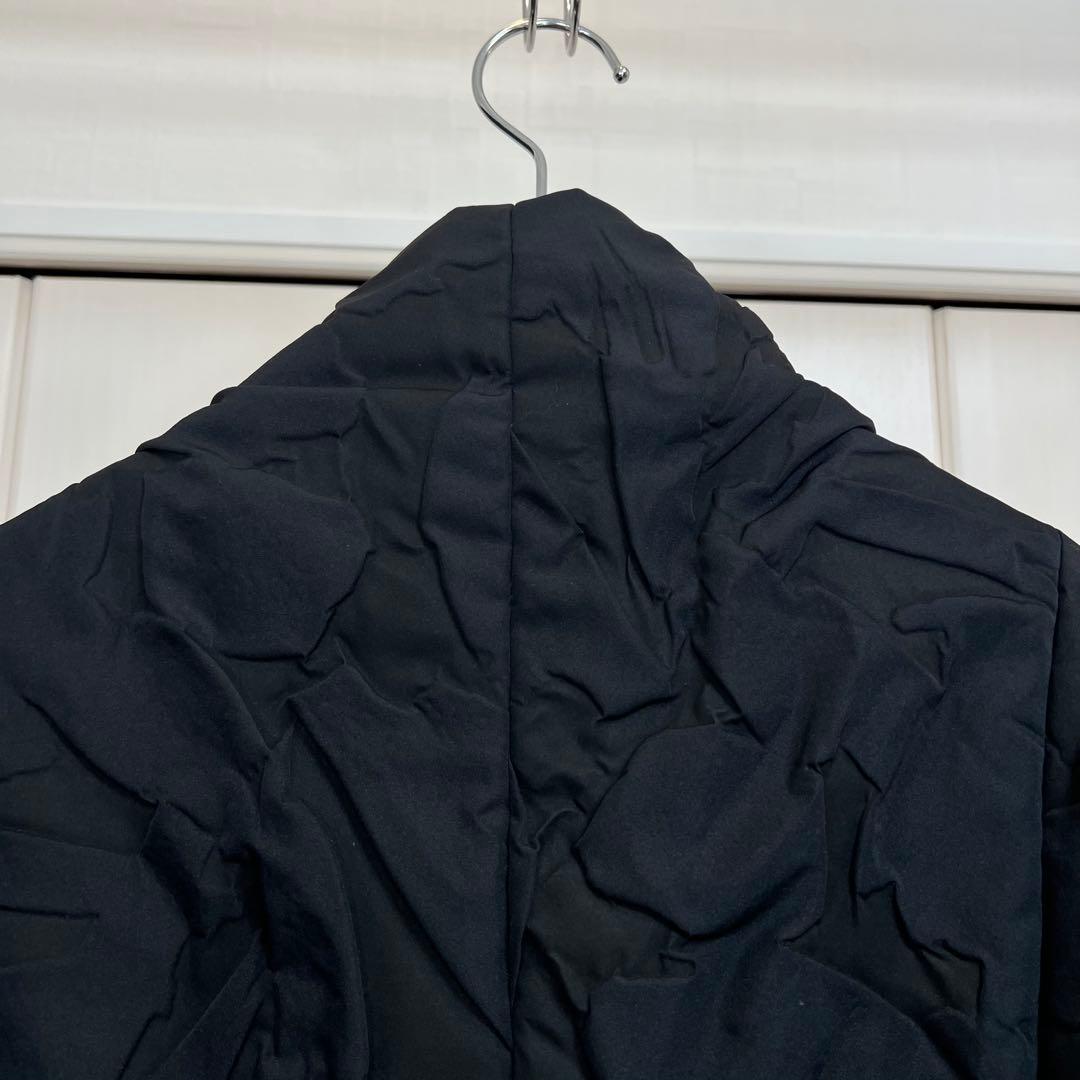 Yohji Yamamoto FEMME 17AW エンボスデザイン 中綿コート