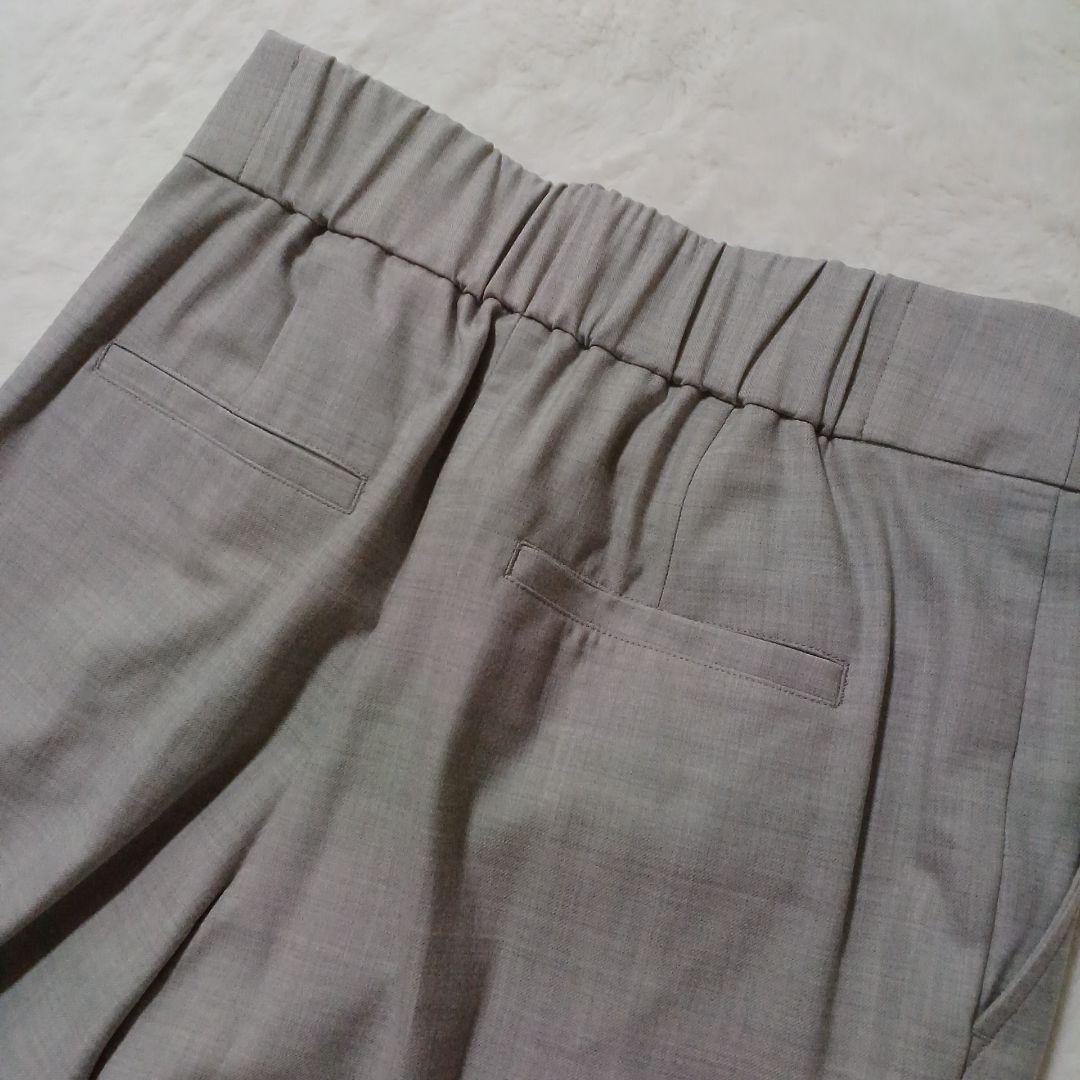 新品　グリーンレーベルリラクシング　セットアップスーツ　ノーカラージャケット　L