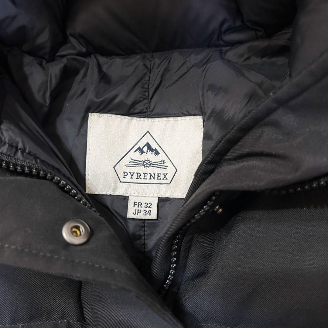 PYRENEX×EDIFICE アヌシー ダウン 34 ファー フード Aライン