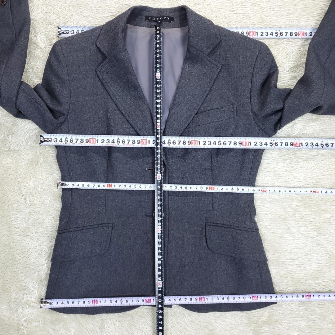 nananananananさん専用 Theory パンツスーツ グレー 2　M