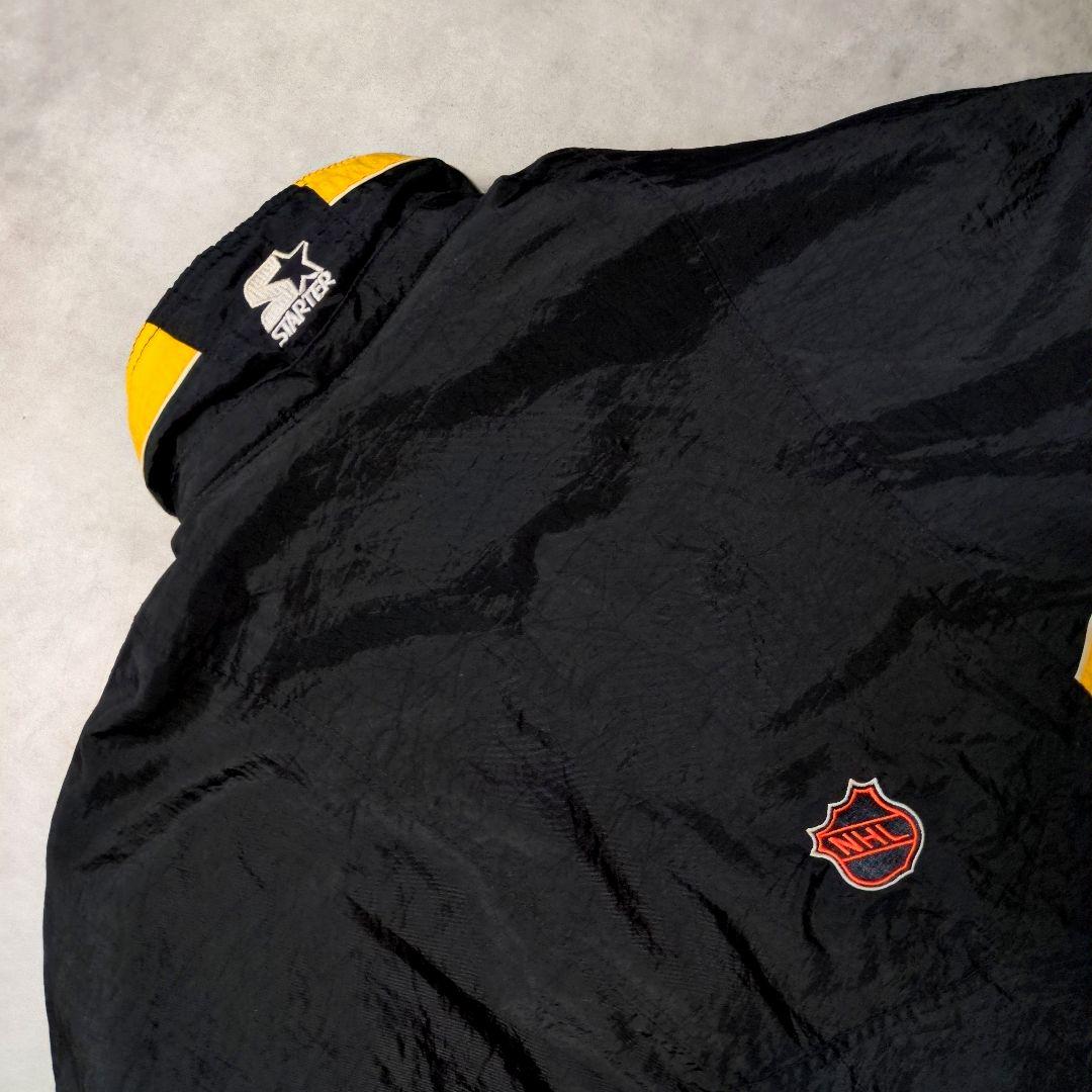 最終価格 90s STARTER 刺繍 PENGUINS 中綿 ブルゾン XL