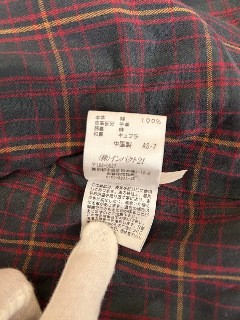 Polo by Ralph Lauren スイングトップ　裏地チェック柄