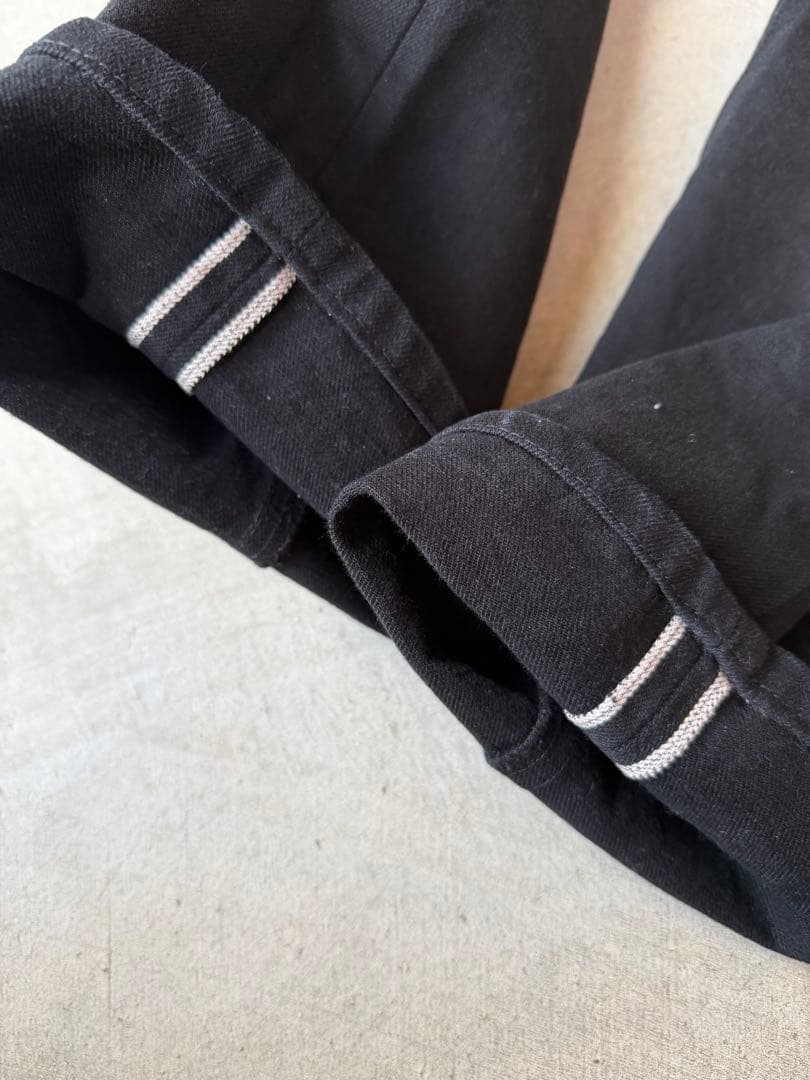 CHROME HEARTS DENIM STRAIGHT PANTS ブラック