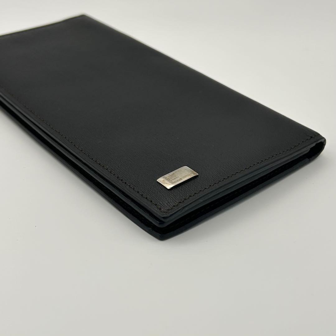 【即購入OK✨】ダンヒル　ブラックレザー 長財布