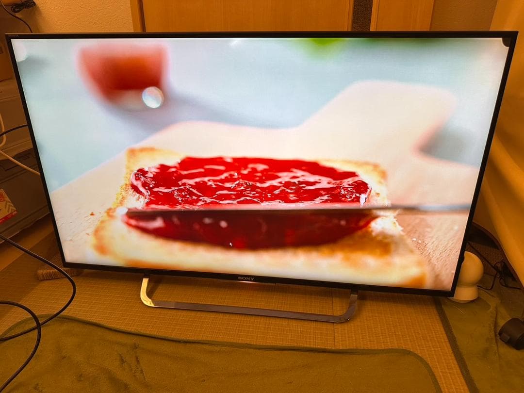 スマートテレビ　4K対応！SONY ソニー　KJ-43X8500C　映り綺麗
